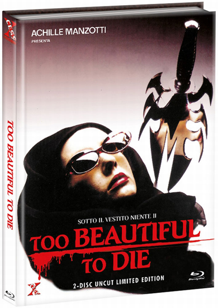 TOO BEAUTIFUL TO DIE (SOTTO IL VESTITIO NIENTE 2) (Blu-Ray+DVD) - Cover A - Mediabook
