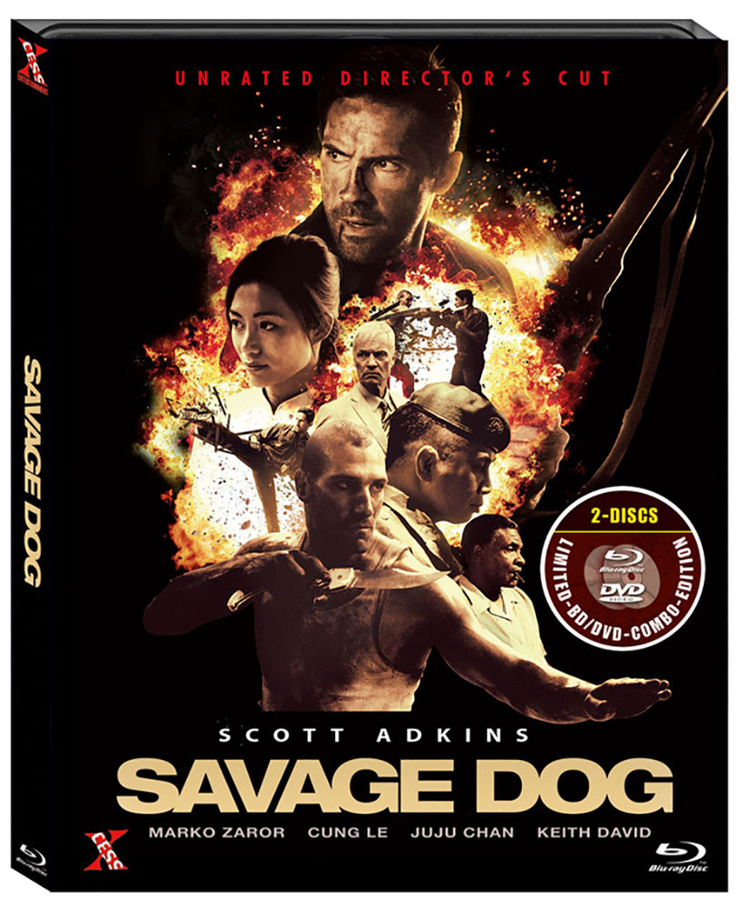 SAVAGE DOG (Blu-Ray) - Unrated Directors Cut - Schuber + Wendecover mit 3. Motiv