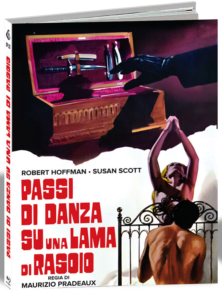 NACHT DER ROLLENDEN KÖPFE, DIE (PASSI DI DANZA SU UNA LAMA DI RASOIO) (Blu-Ray) - Cover B - Mediabook - Limited 500 Edition