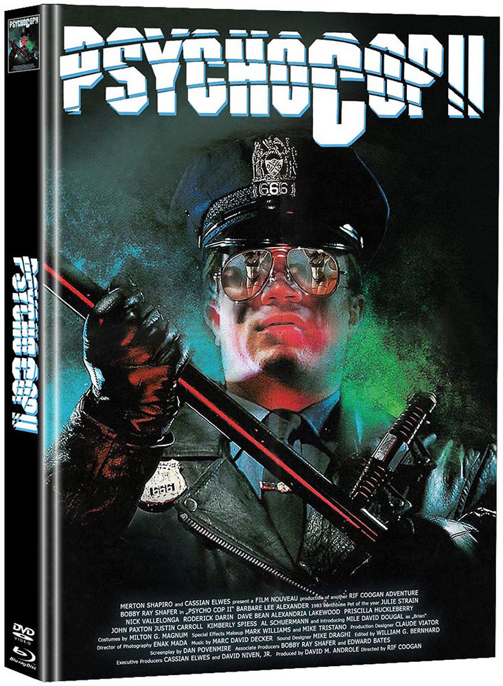 PSYCHO COP 2 (Blu-Ray+DVD) - Cover D - Mediabook - Limited 111 Edition