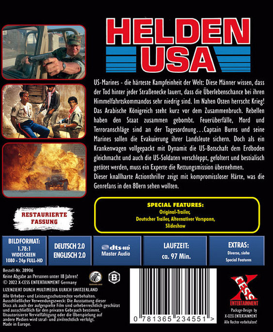 HELDEN USA (Blu-Ray)