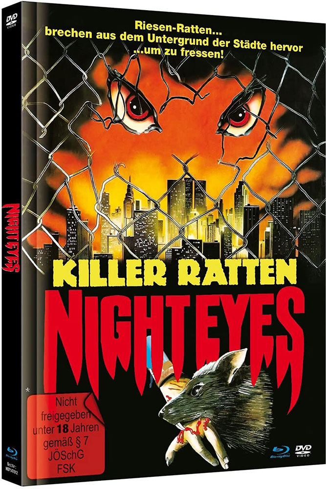 NIGHT EYES (Blu-Ray+DVD) - Cover C - Mediabook - Limited 500 Edition