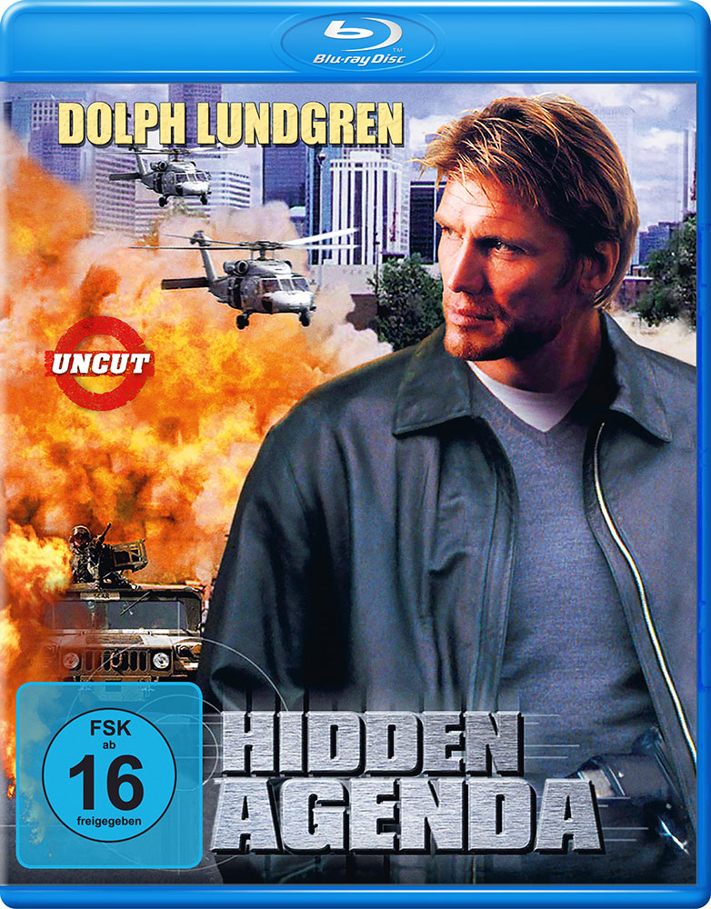 HIDDEN AGENDA (CONCEPT OF FEAR) (Blu-Ray) - Uncut - 2K Remastered - Dolph Lundgren
