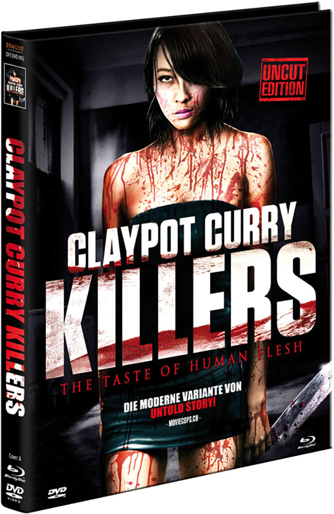 CLAYPOT CURRY KILLERS (Blu-Ray+DVD) - Cover A - Mediabook - Uncut (8min längere Fassung)