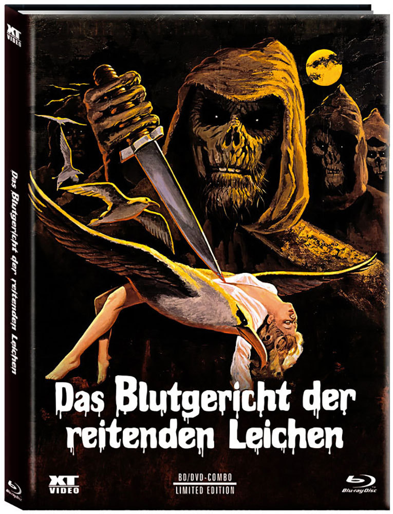 BLUTGERICHT DER REITENDEN LEICHEN, DAS (Blu-Ray+DVD) - Cover B - Mediabook - Limited 333 Edition