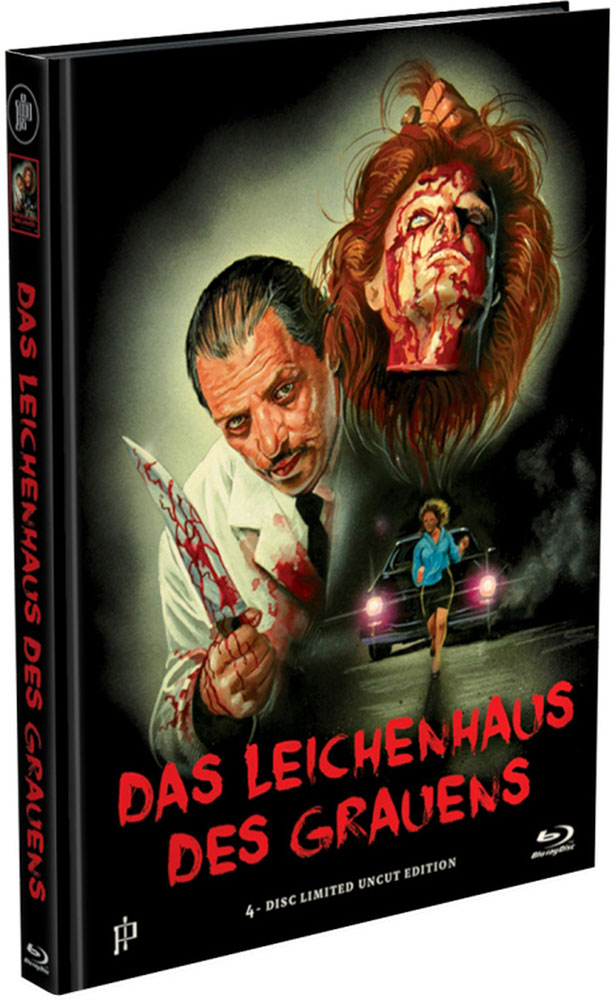LEICHENHAUS DES GRAUENS, DAS (THE UNDERTAKER) (2Blu-Ray+2DVD) - Cover C - Mediabook Limited 222 Edition - Uncut