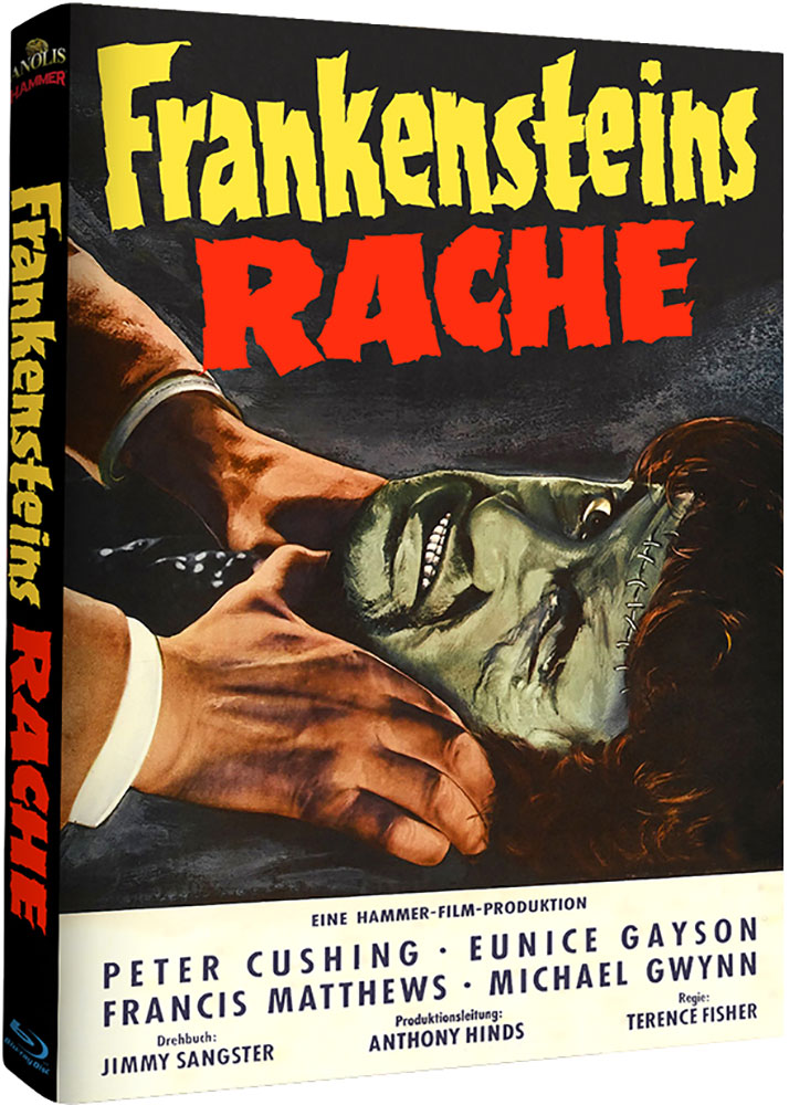 FRANKENSTEINS RACHE (Blu-Ray) - Cover B - Mediabook - Limited Edition