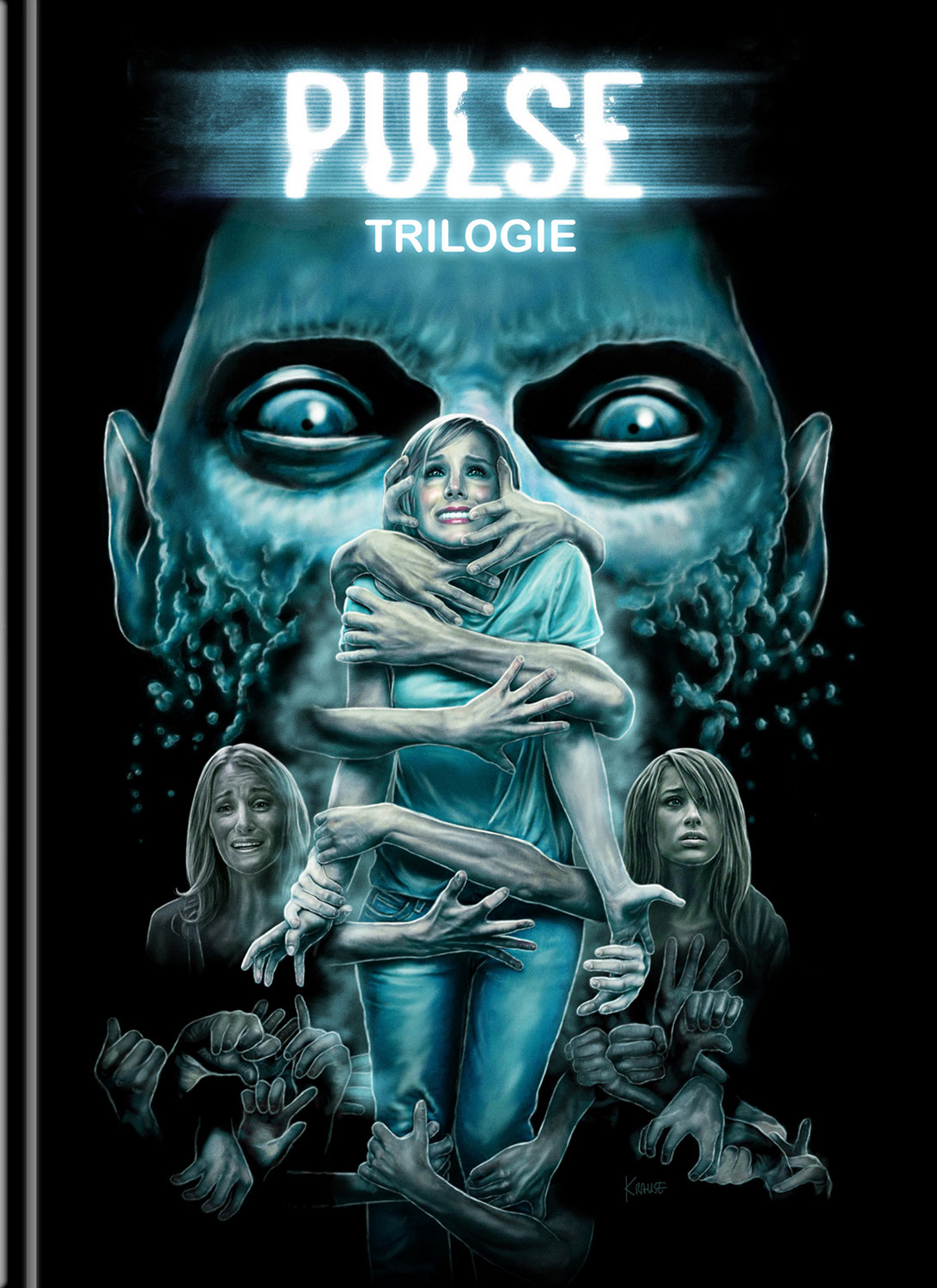 PULSE TRILOGIE (Blu-Ray) (3Discs) - Cover A - Mediabook - Limited 333 Edition PULSE TRILOGIE (Blu-Ray) (3Discs) - Cover A - Mediabook - Limited 333 Edition