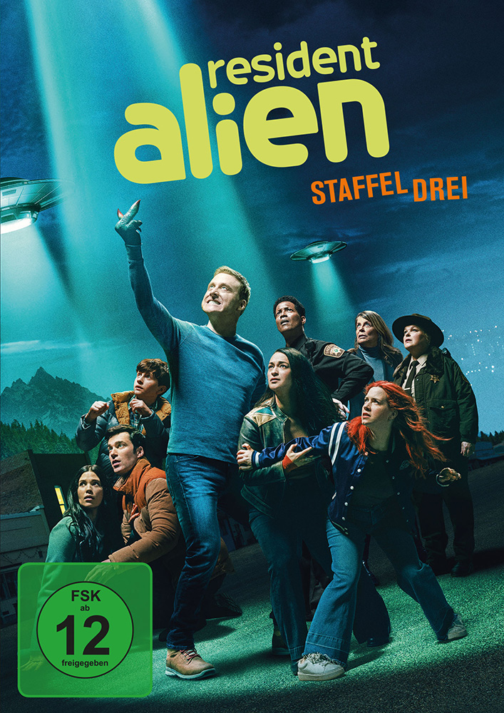 RESIDENT ALIEN - Staffel 3 (4DVD)