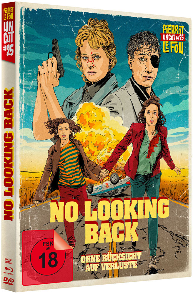 NO LOOKING BACK (Blu-Ray+DVD) - Mediabook - Limited Edition - Uncut