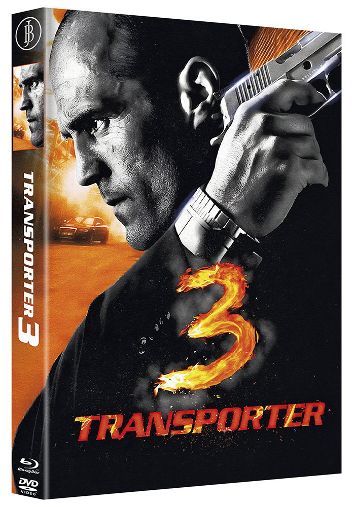 TRANSPORTER 3 (Blu-Ray+DVD) - Cover B - Mediabook - Limited 222 Edition