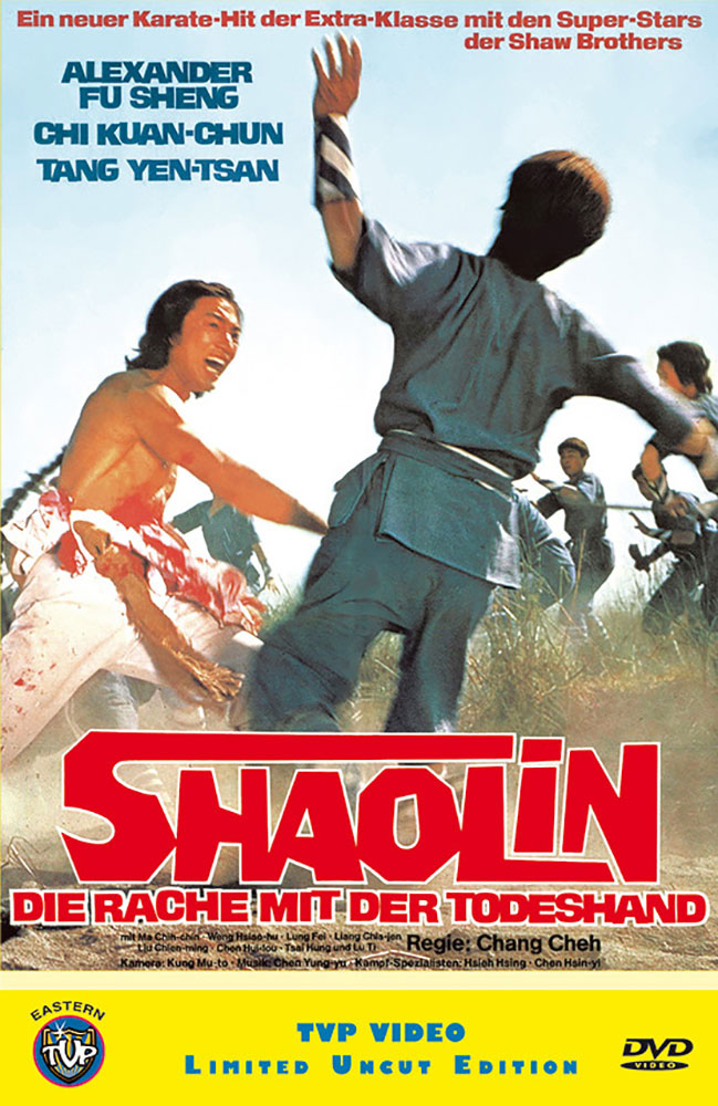 SHAOLIN - DIE RACHE MIT DER TODESHAND - große Hartbox - Limited 150 Edition