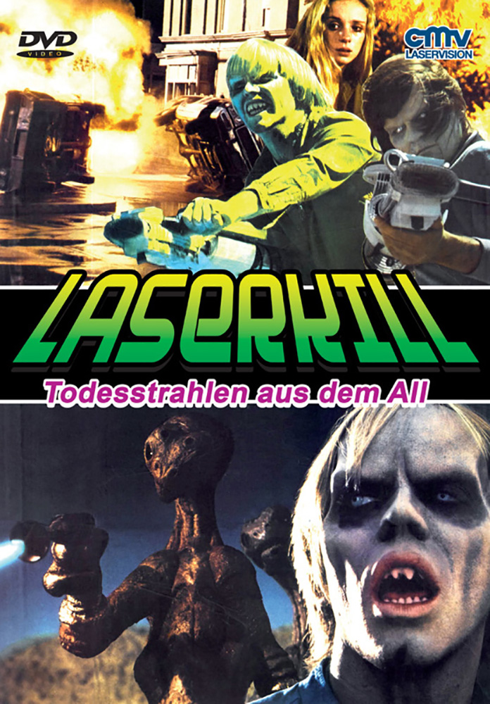 LASERKILL - TODESSTRAHLEN AUS DEM ALL - Cover B - kleine Hartbox - Uncut