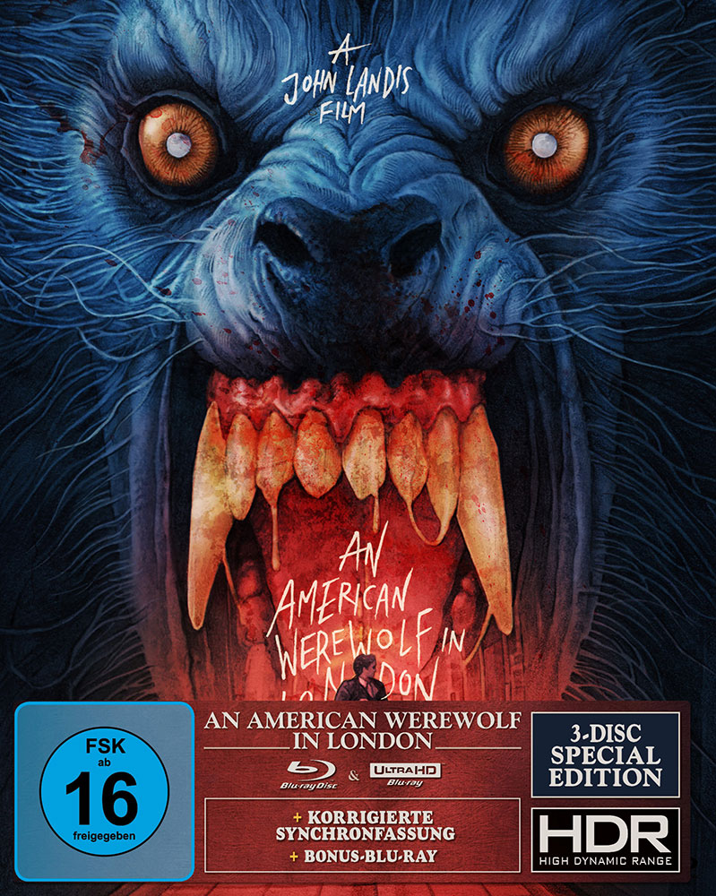 AN AMERICAN WEREWOLF IN LONDON (4K UHD+2Blu-Ray) (3Discs) - Special Edition im Schuber