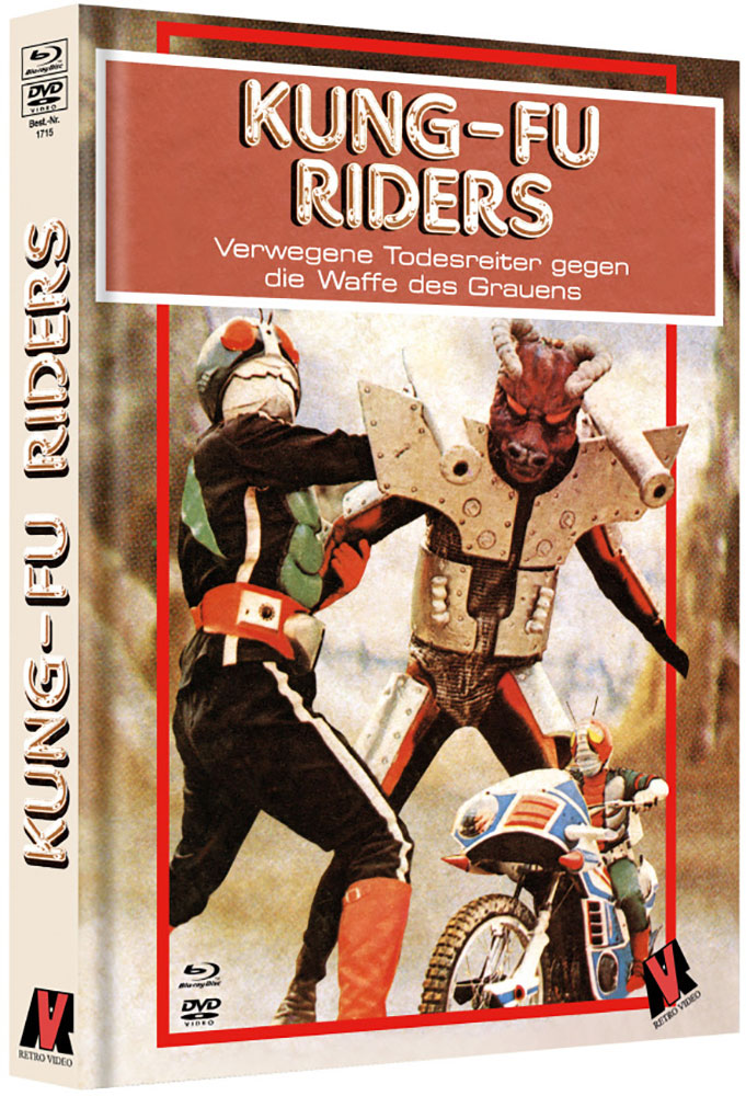 FRANKENSTEINS KUNG-FU MONSTER (Blu-Ray+DVD) - Cover E - Mediabook - Limited 111 Edition