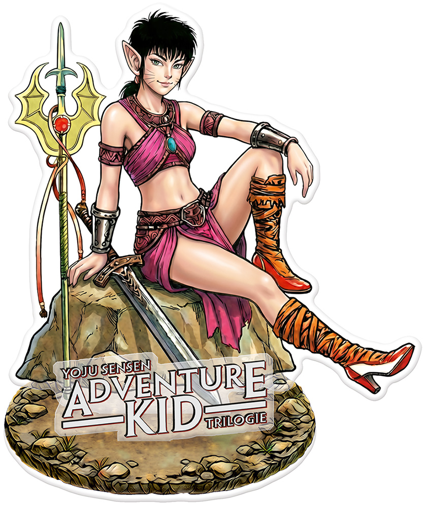 ADVENTURE KID TRILOGIE (OmU) (Blu-Ray) - Schuber + 2 Artcards + Display Acryl Figur