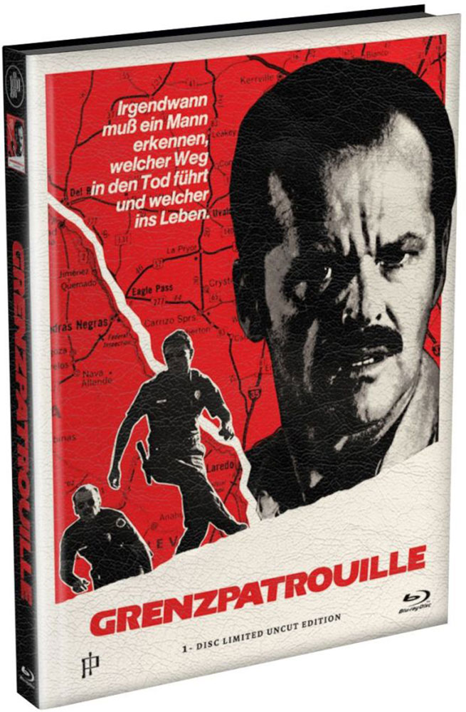 GRENZPATROUILLE (Blu-Ray) - Mediabook (Wattiert) - Limited 122 Edition
