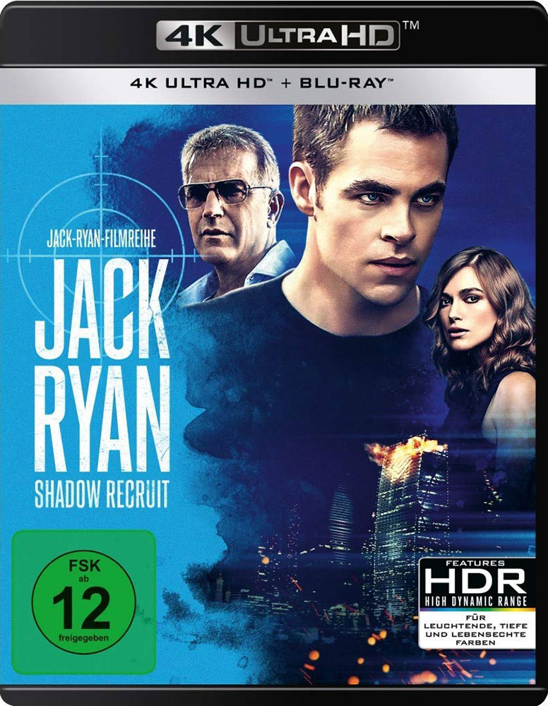 JACK RYAN - SHADOW RECRUIT (4K UHD+Blu-Ray)