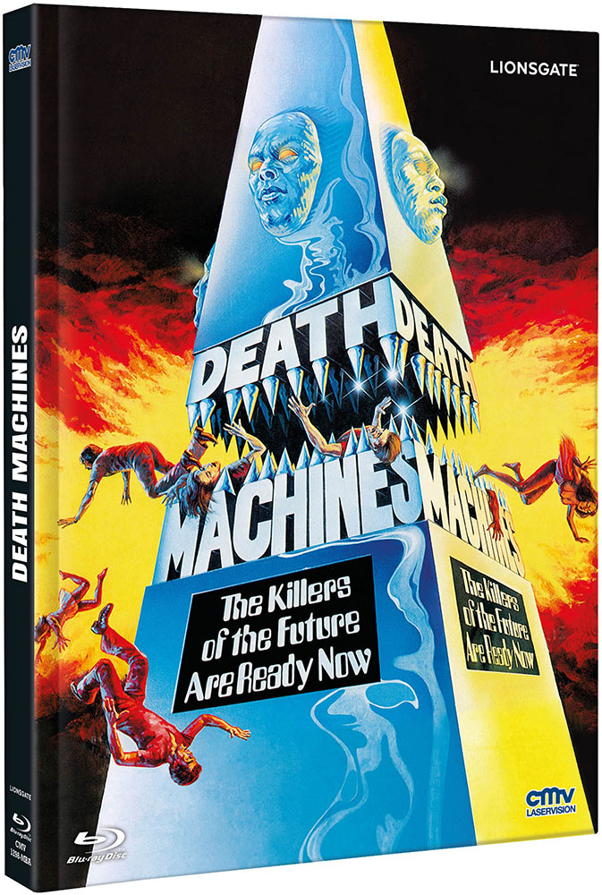 DEATH MACHINES (THE EXECUTORS) (Blu-Ray+DVD) - Cover A - Mediabook - Limited 500 Edition