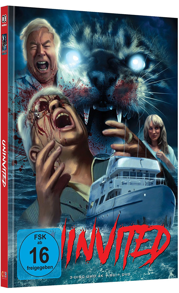 UNINVITED (4K UHD+Blu-Ray+DVD) - Cover C - Mediabook - Limited Edition