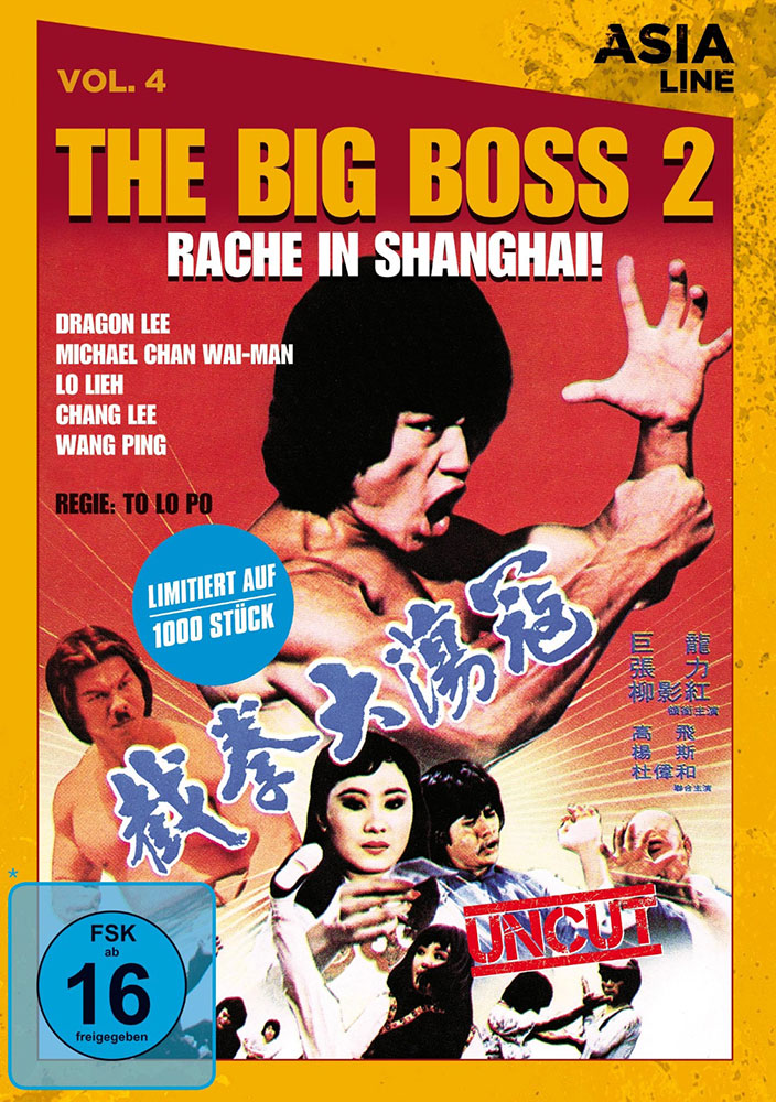 BIG BOSS 2 - RACHE IN SHANGHAI (DRAGON BRUCE LEE 2) - Uncut