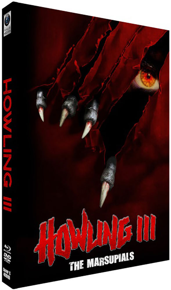 HOWLING 3 - THE MARSUPIALS (Blu-Ray+DVD) - Cover C - Mediabook - Limited 111 Edition - Uncut