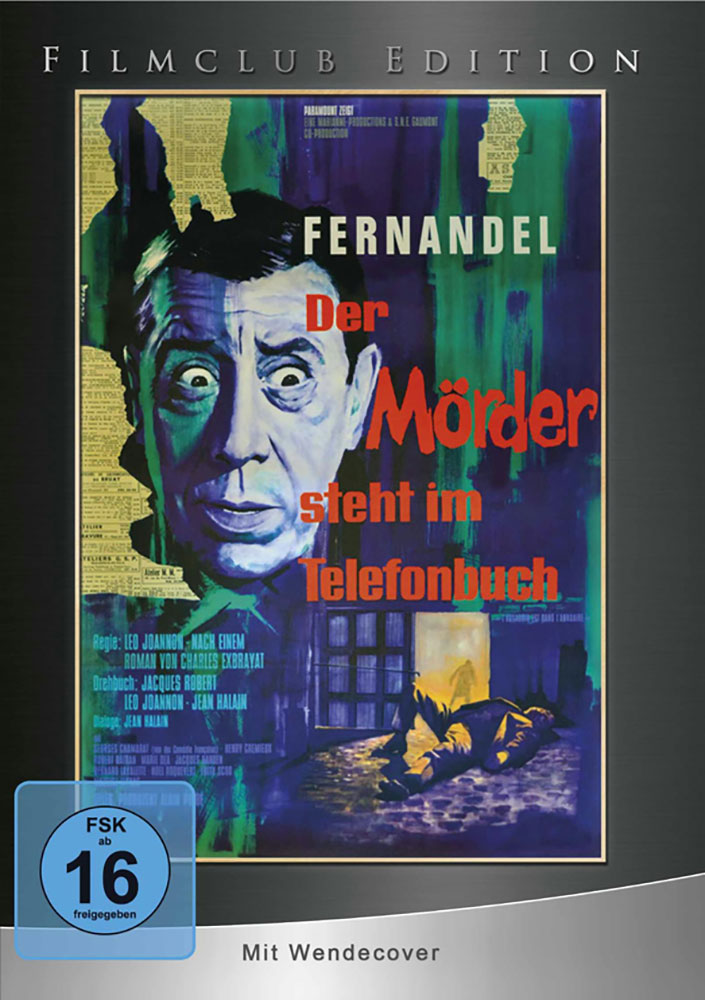 MÖRDER STEHT IM TELEFONBUCH, DER - Filmclub Edition Vol. 50
