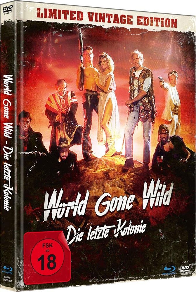 WORLD GONE WILD - DIE LETZTE KOLONIE (Blu-Ray+DVD) - Limited Mediabook Edition