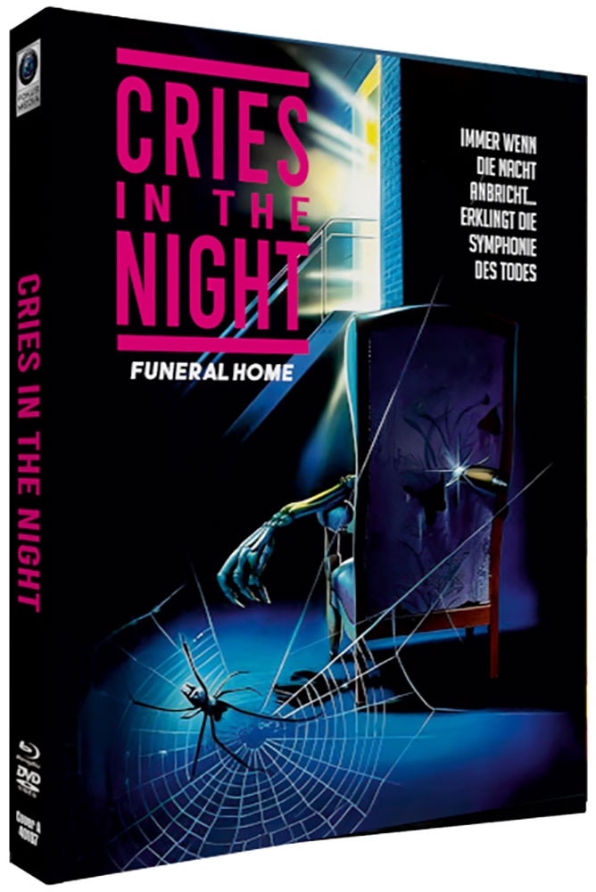 SCHREIE DER NACHT (CRIES IN THE NIGHT) (Blu-Ray+DVD) - Cover A - Mediabook - Limited 222 Edition