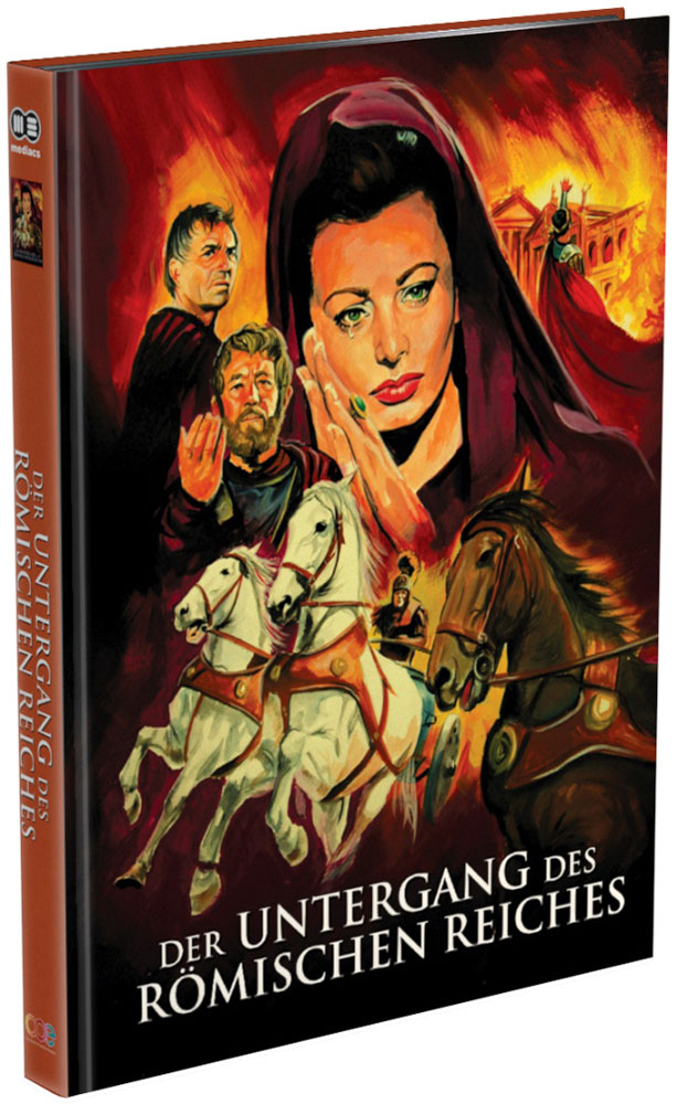UNTERGANG DES RÖMISCHEN REICHES, DER (Blu-Ray+DVD) - Cover A - Mediabook - Limited 500 Edition