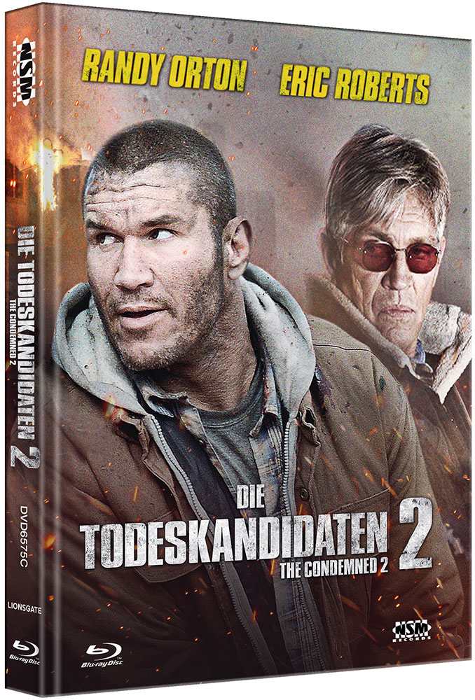 TODESKANDIDATEN 2, DIE - THE CONDEMNED 2 (Blu-Ray+DVD) - Cover C - Mediabook - Limited 150 Edition