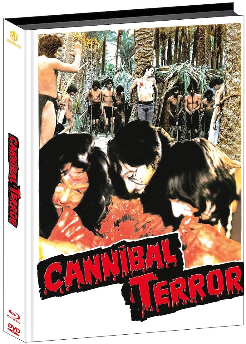 CANNIBAL TERROR (Blu-Ray+DVD) - Cover B - Mediabook - Limited 163 Edition