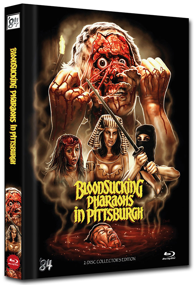BLOODSUCKING PHARAOHS IN PITTSBURGH (Blu-Ray+DVD) - Cover B - Mediabook - Limited 444 Edition