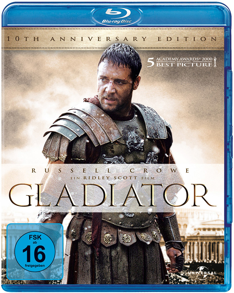GLADIATOR (Blu-Ray) - 10th Anniversary Edition (2Discs)