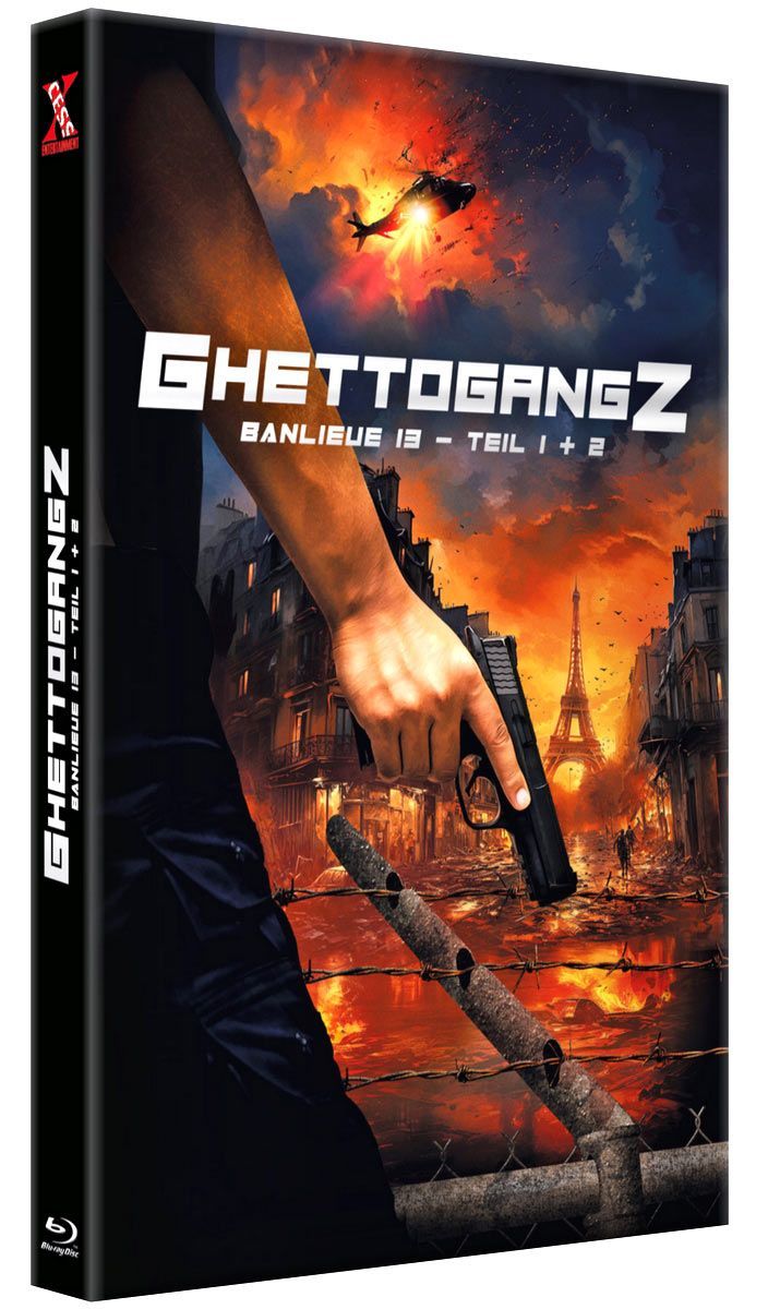 GHETTOGANGZ 1&2 (Blu-Ray) (2Discs) - große Hartbox - Limited 55 Edition