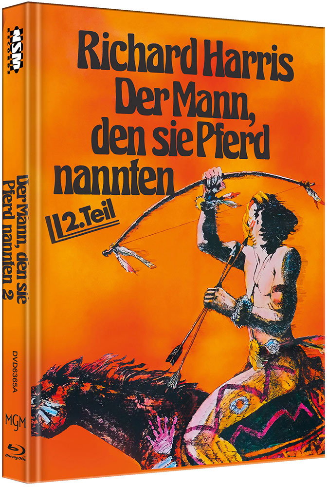 MANN, DEN SIE PFERD NANNTEN, DER - 2. Teil (Blu-Ray+DVD) - Cover A - Mediabook - Limited 66 Edition