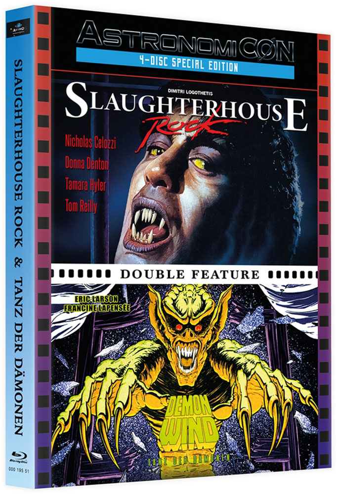TANZ DER DÄMONEN / SLAUGHTERHOUSE ROCK (2Blu-Ray+2DVD) - Mediabook (Wattiert) - Limited 250 Edition