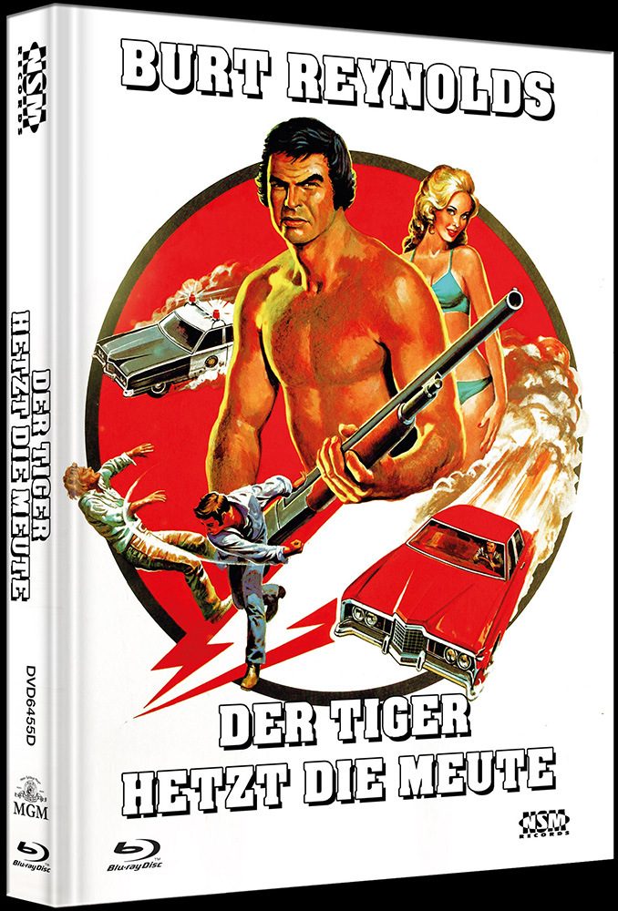 TIGER HETZT DIE MEUTE, DER (Blu-Ray+DVD) - Cover D - Mediabook - Limited 111 Edition - Uncut