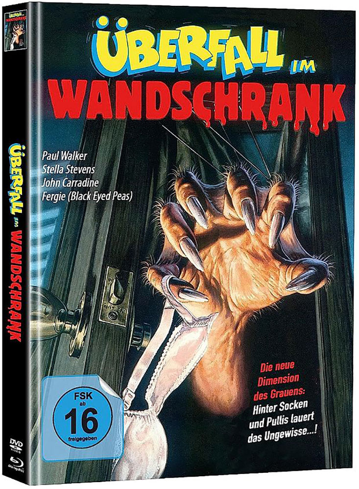 ÜBERFALL IM WANDSCHRANK (Blu-Ray+DVD) - Mediabook - Limited Edition