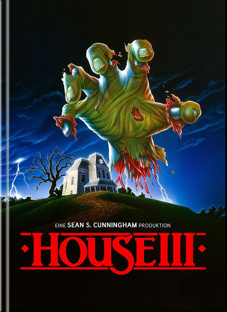 HOUSE 3 - HORROR HOUSE (4K UHD+Blu-Ray) - Cover B - Mediabook - Limited 444 Edition - Unrated & Kinofassung - Uncut