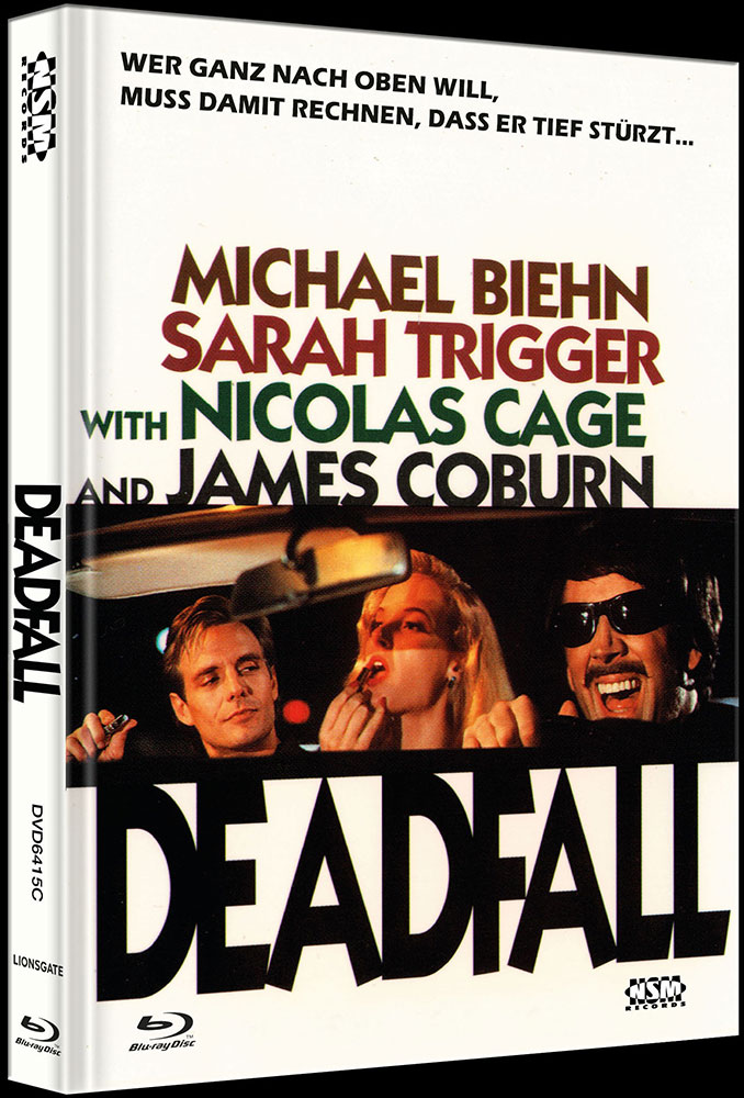 DEADFALL (Blu-Ray+DVD) - Cover C - Mediabook - Limited 222 Edition