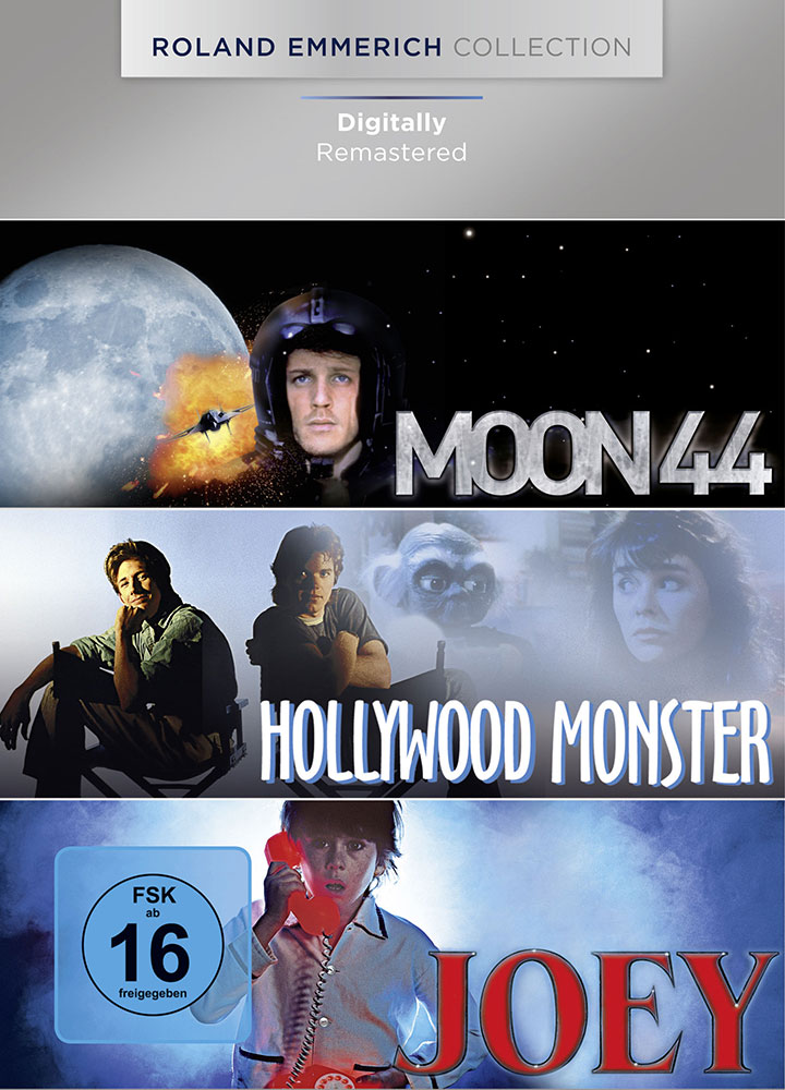 ROLAND EMMERICH COLLECTION (3DVD) (Moon 44, Hollywood Monster & Joey) - Remastered