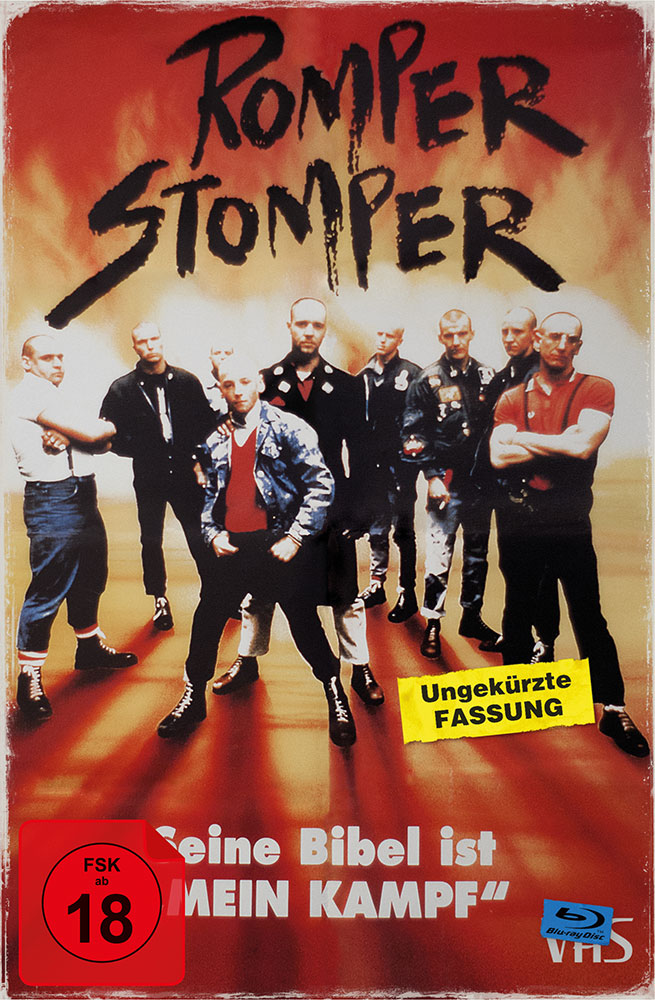 ROMPER STOMPER (Blu-Ray) - Limited VHS-Edition - Uncut
