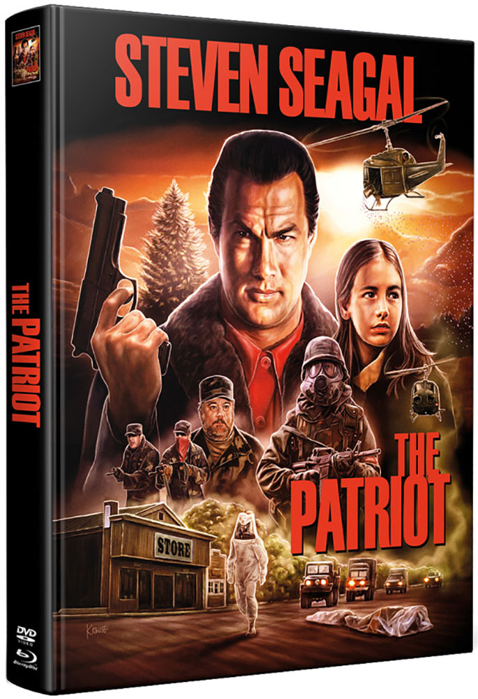 PATRIOT, THE - KAMPF UMS ÜBERLEBEN (Blu-Ray) (3Discs) - Mediabook (Wattiert) - Limited 500 Edition
