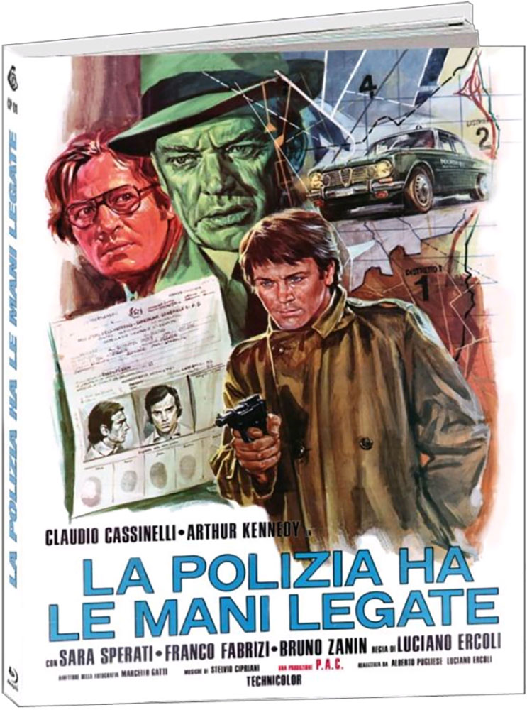 LA POLIZIA HA LE MANI LEGATE - KILLER COP (Blu-Ray) - Cover A - Mediabook - Limited 500 Edition