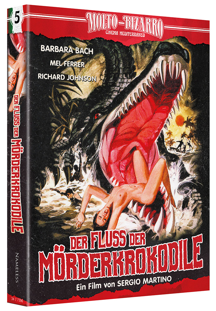 FLUSS DER MÖRDERKROKODILE, DER (4K UHD+Blu-Ray) - Cover A - Mediabook - Limited 333 Edition
