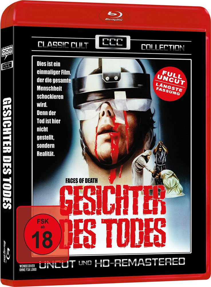 GESICHTER DES TODES (Blu-Ray) - Classic Cult Collection - Uncut