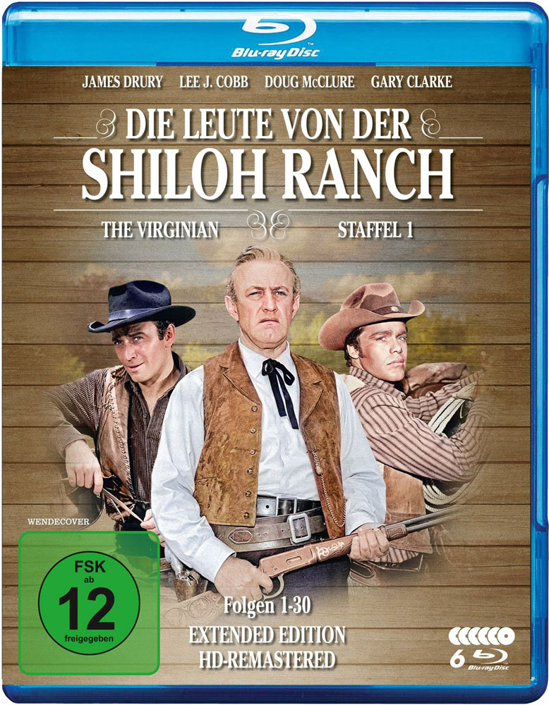 LEUTE VON DER SHILOH RANCH, DIE - Staffel 1 (Blu-Ray) (6Discs) - Neuauflage - HD-Remastered
