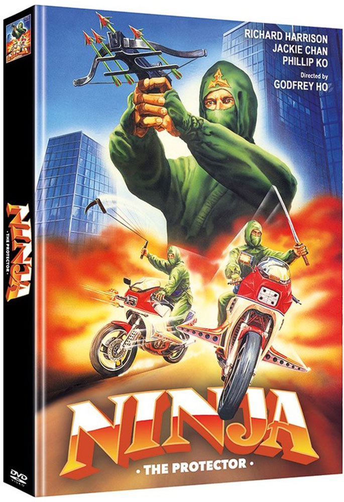 NINJA - THE PROTECTOR (2DVD) - Cover B - Mediabook - Limited 166 Edition