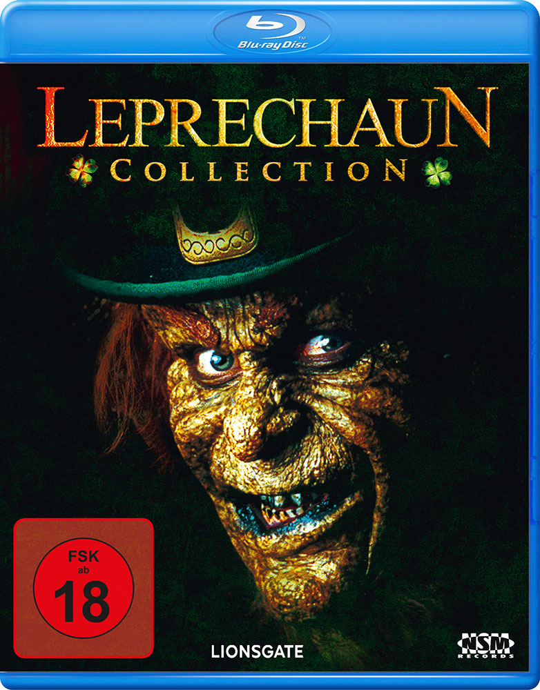 LEPRECHAUN COLLECTION (Blu-Ray) (6Discs) - Teil 1-4, Leprechaun Returns & Origins - Uncut